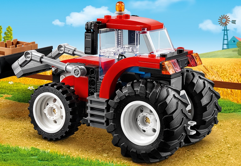 Lego red tractor new arrivals