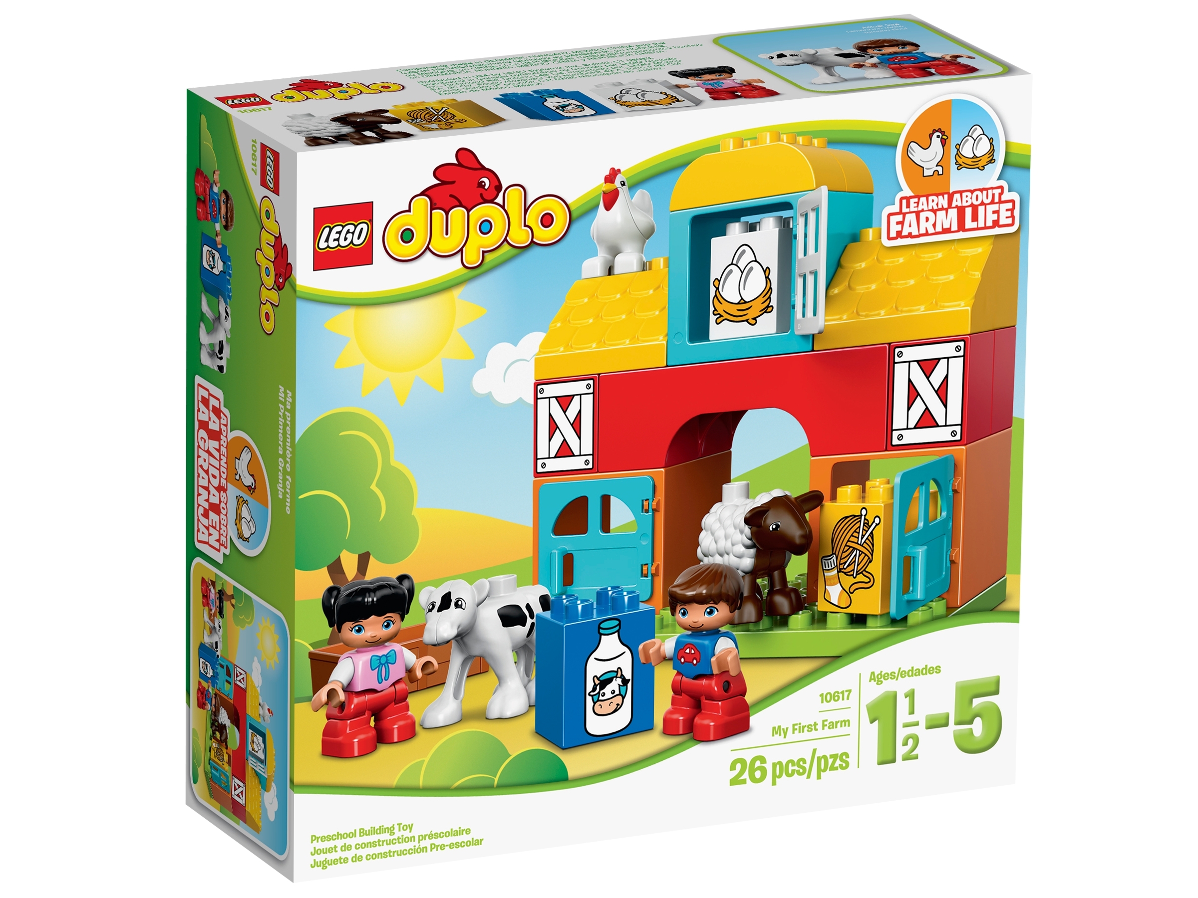 My First Farm 10617 | DUPLO® | Buy online at the Official LEGO® Shop US