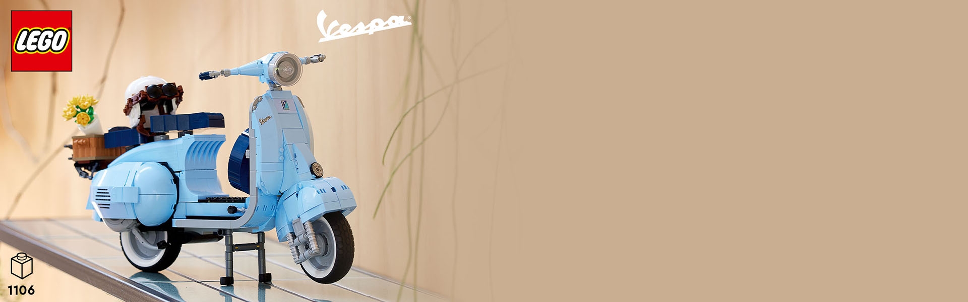 Vespa 125 10298 | LEGO® Icons | Buy online at the Official LEGO® Shop US