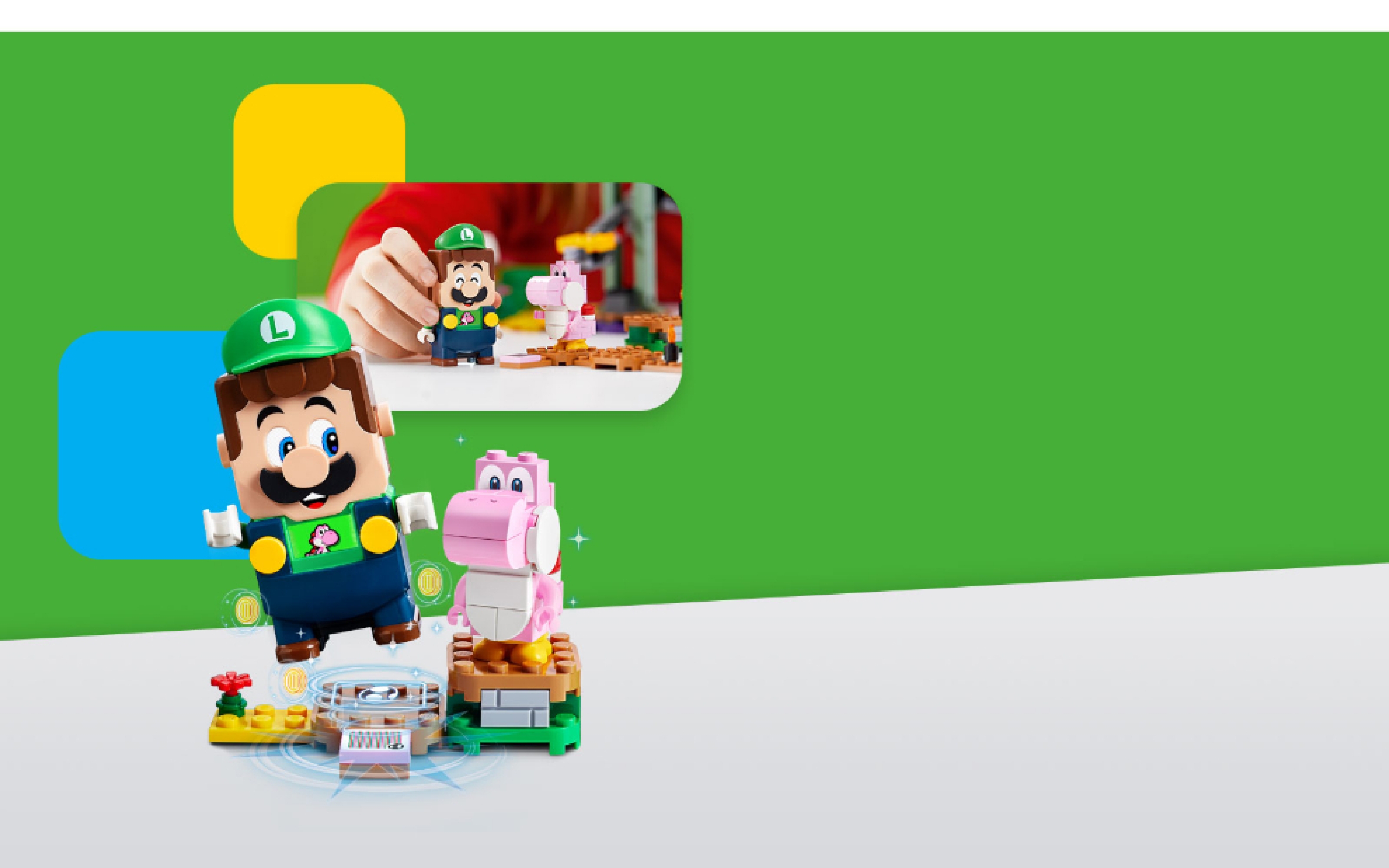 Lego mario and online lego luigi