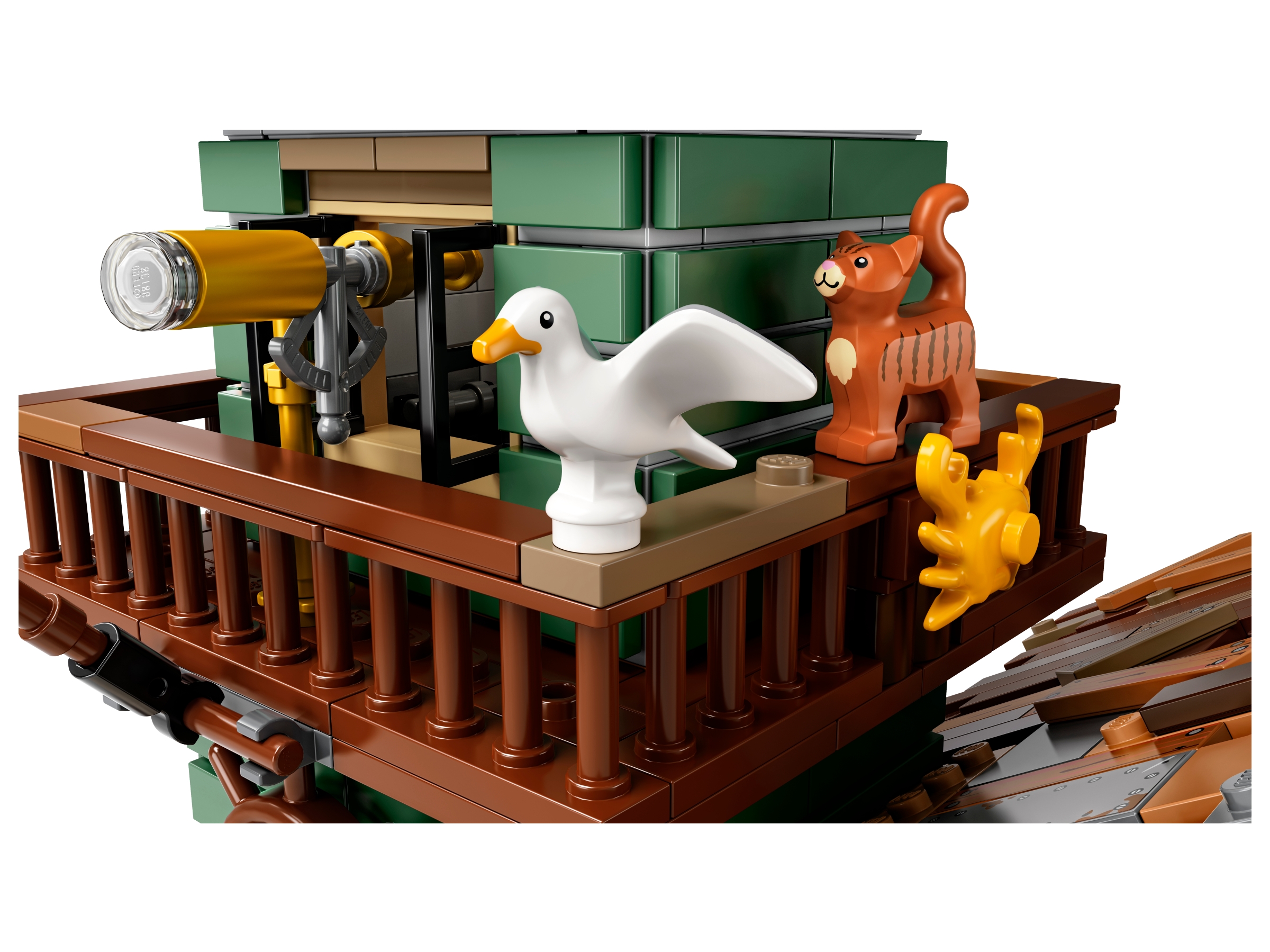 ZHEGAO Mini Building Blocks Set 00981 Fishing Village Cabin （21310 Old  Fishing Store） is designed with smaller building blocks. Any mini brick  fans? A more challenging small brick building designed for adults