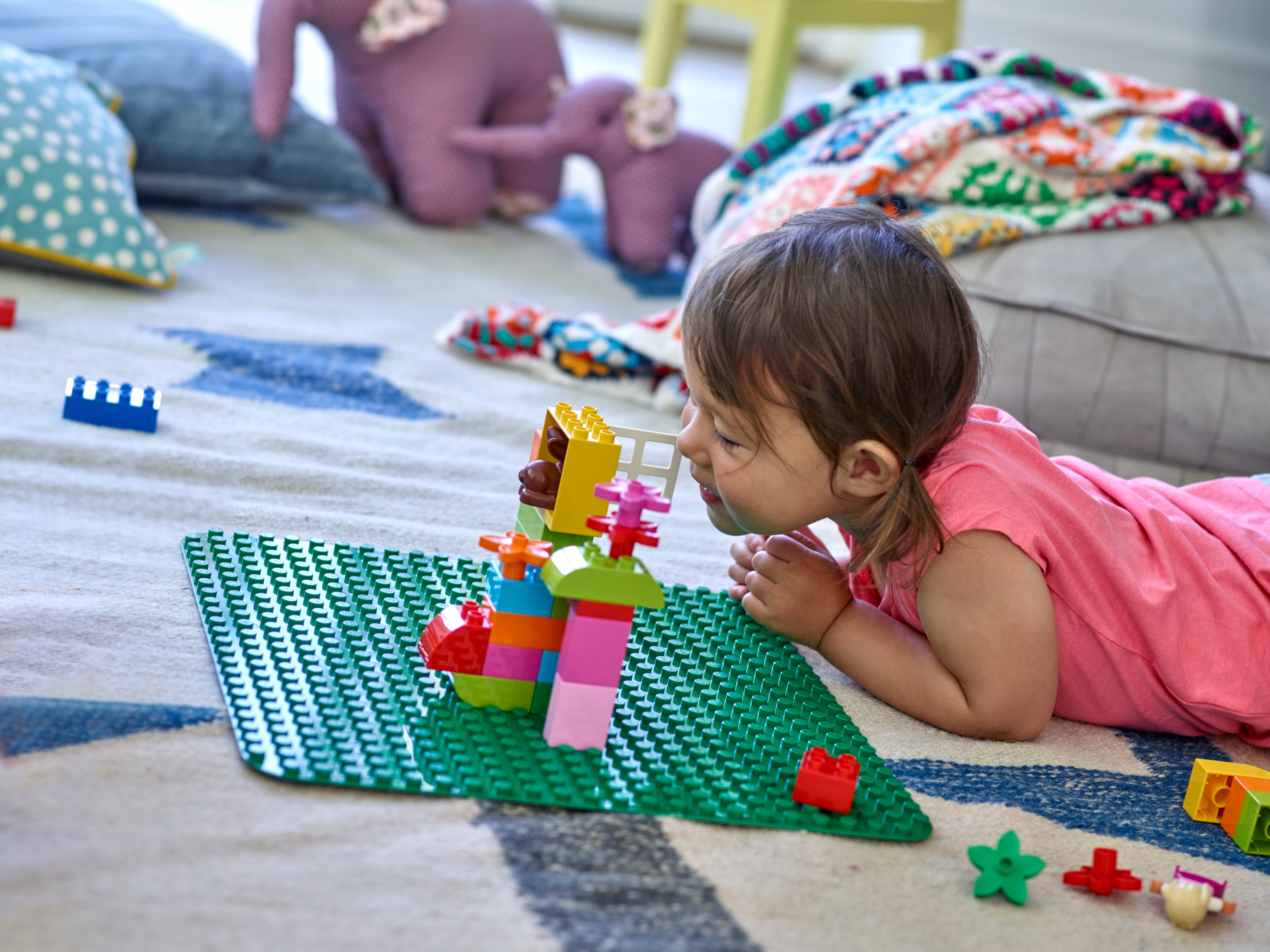 Lego Duplo Base Plate Green 24 x 24 Studs 15” x 15” - EUC & Clean  (sanitized)