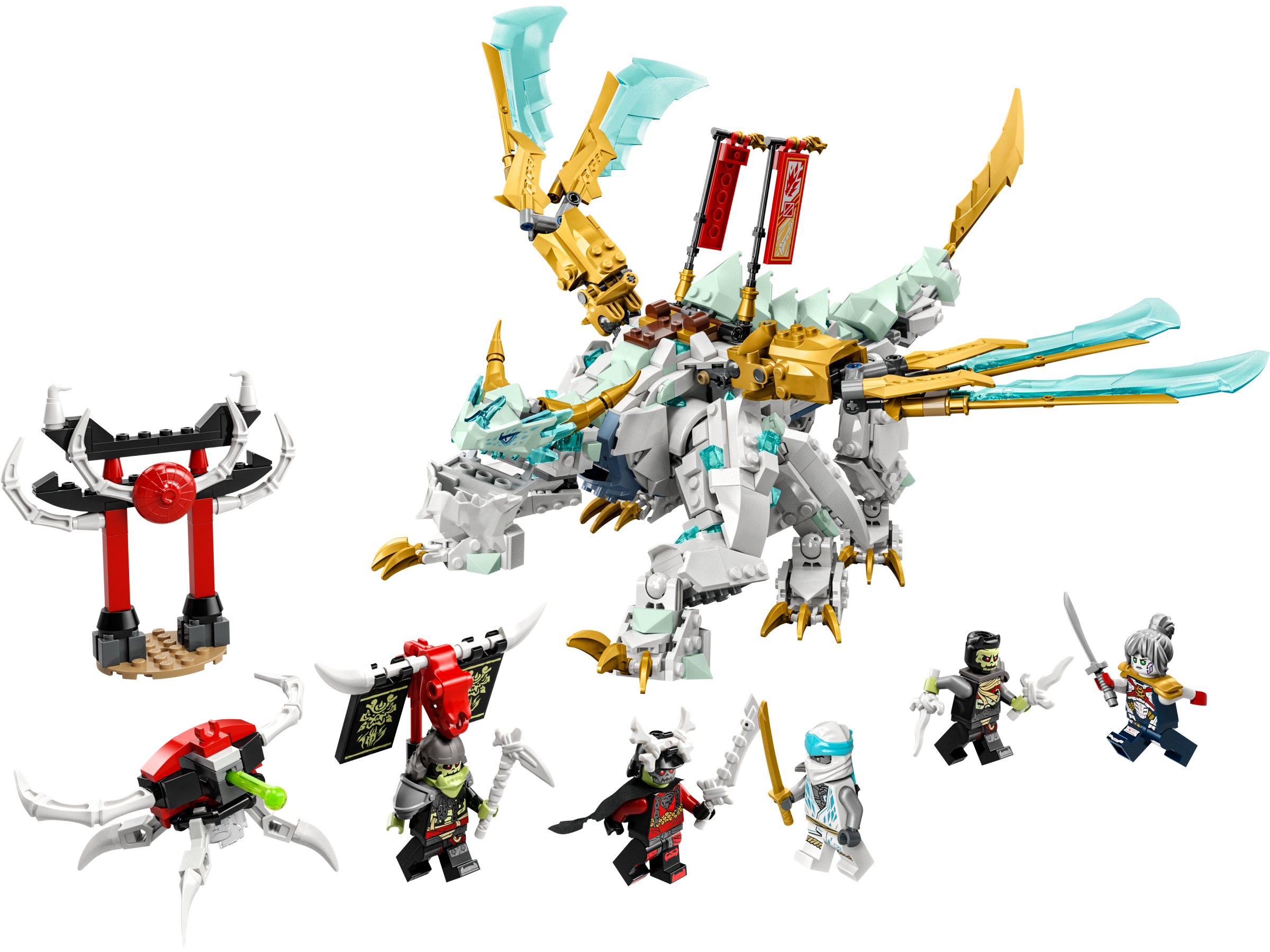 Zane's Ice Dragon Creature 71786 | NINJAGO® | Buy online at the Official  LEGO® Shop FI