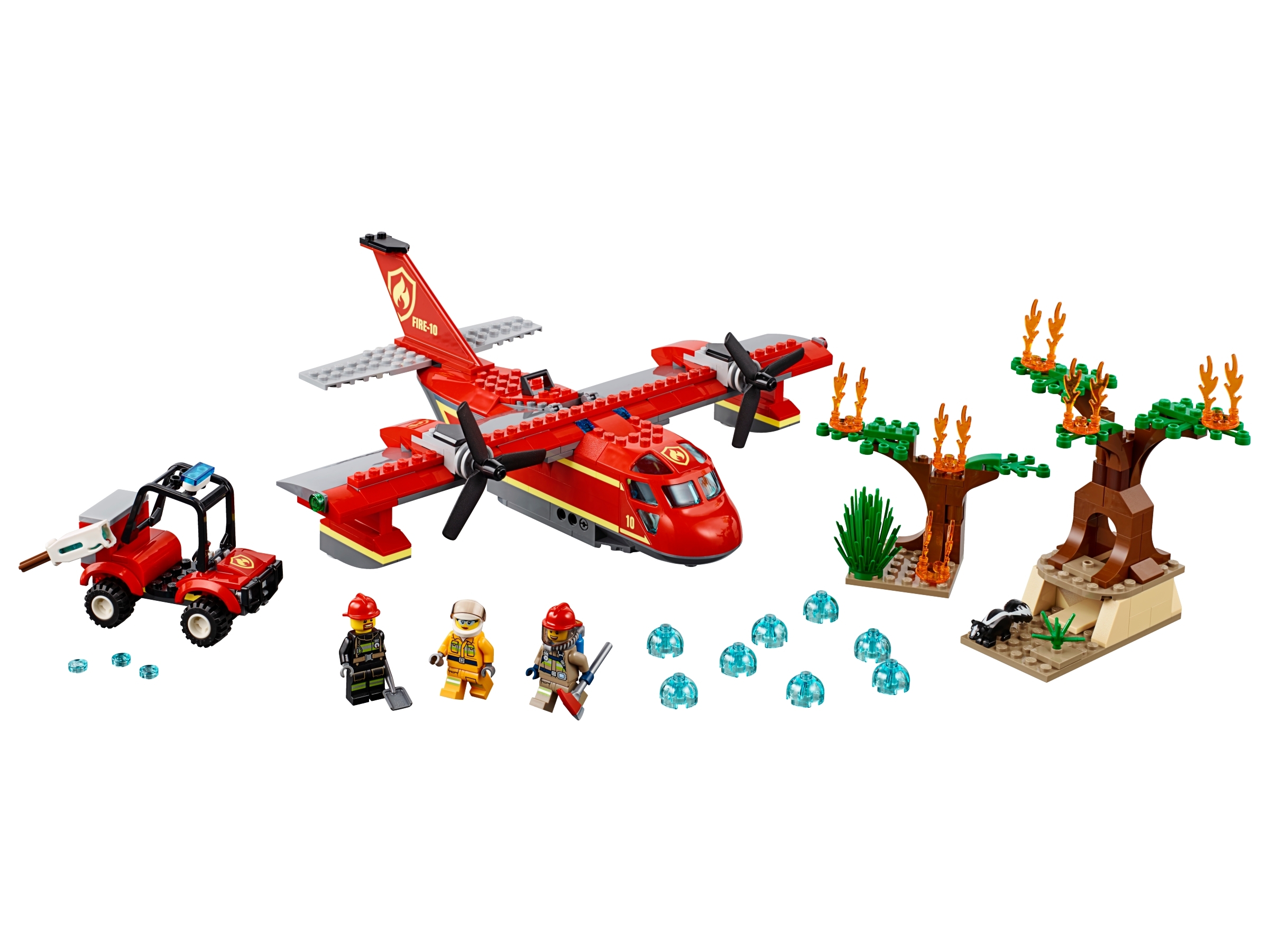 lego city red plane
