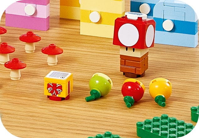 Lego Súper Mario Set de Creación: Caja de Herramientas Creativas