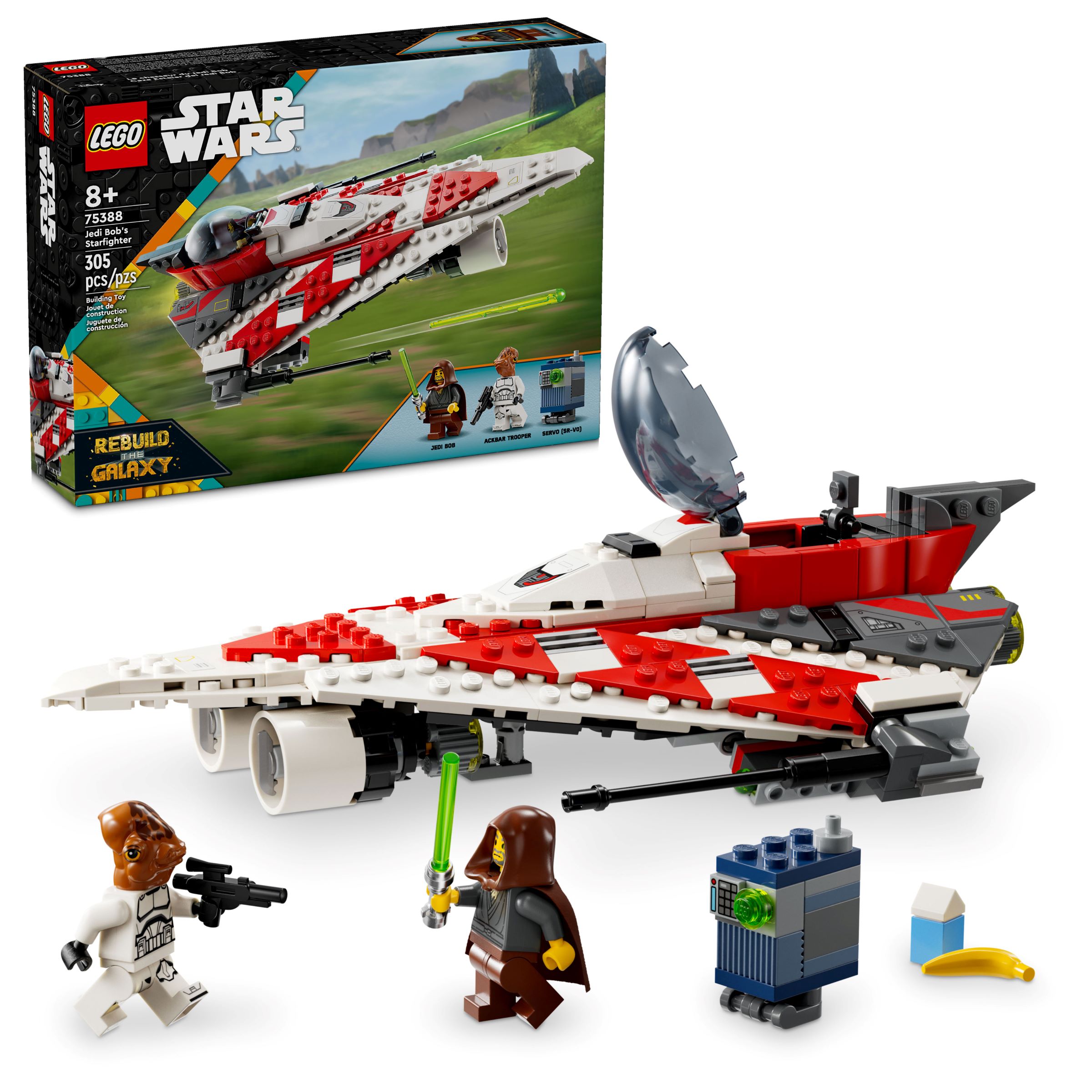 Jedi Bob s Starfighter 75388 Star Wars Buy online at the Official LEGO Shop GB