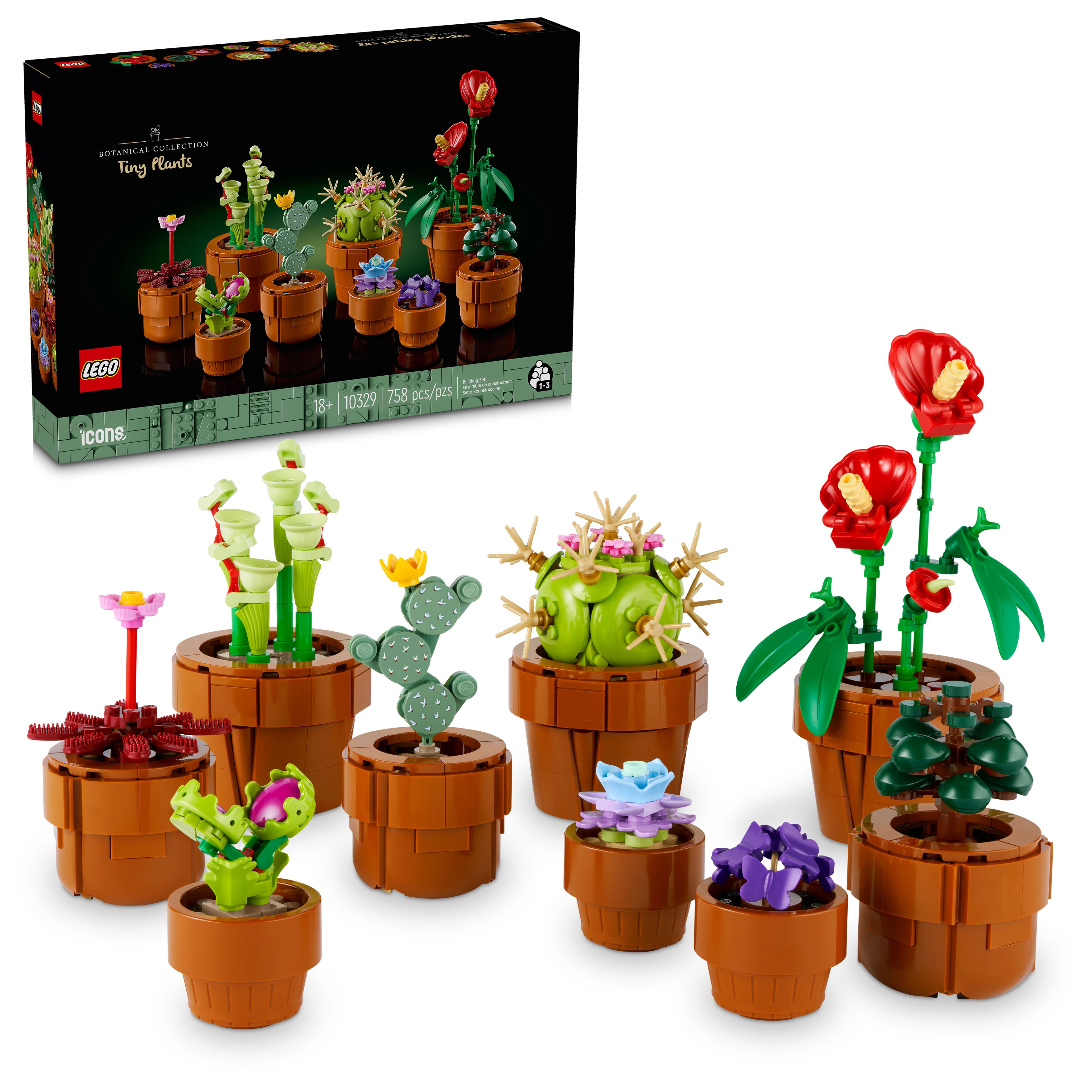 LEGO Icons Series 10281 LEGO Bonsai 18+Male And Female Puzzle Puzzle Puzzle  Block Toy Gifts