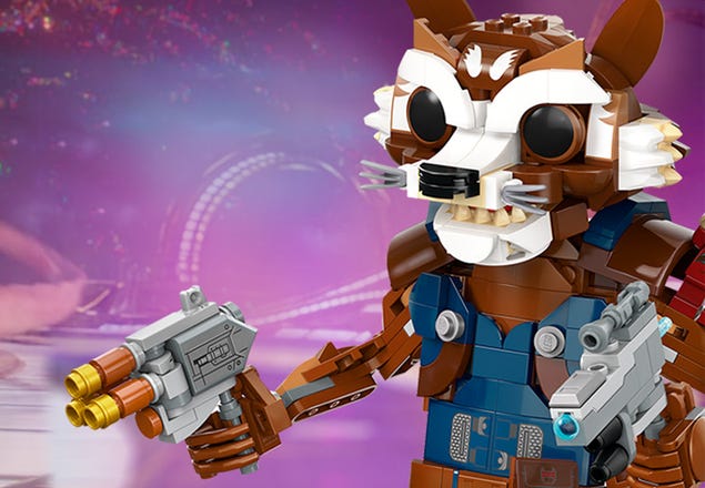 Comprar Juguete de construcción Rocket y Bebé Groot LEGO Super Heroes  Marvel · LEGO · Hipercor