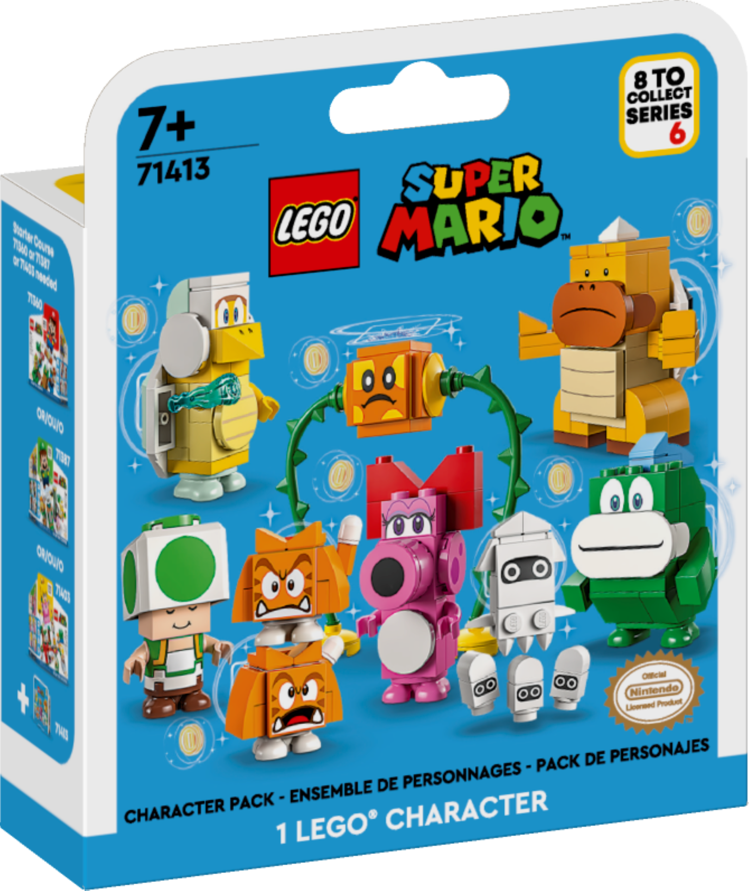 Character Packs – Series 6 71413 | LEGO® Super Mario™ | Buy online