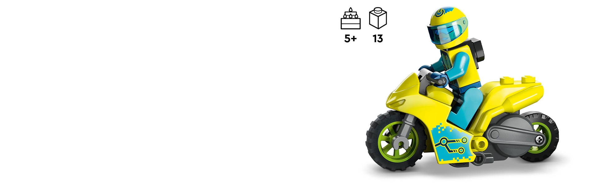 Cyber Stunt Bike 60358 | City | Buy online at the Official LEGO 