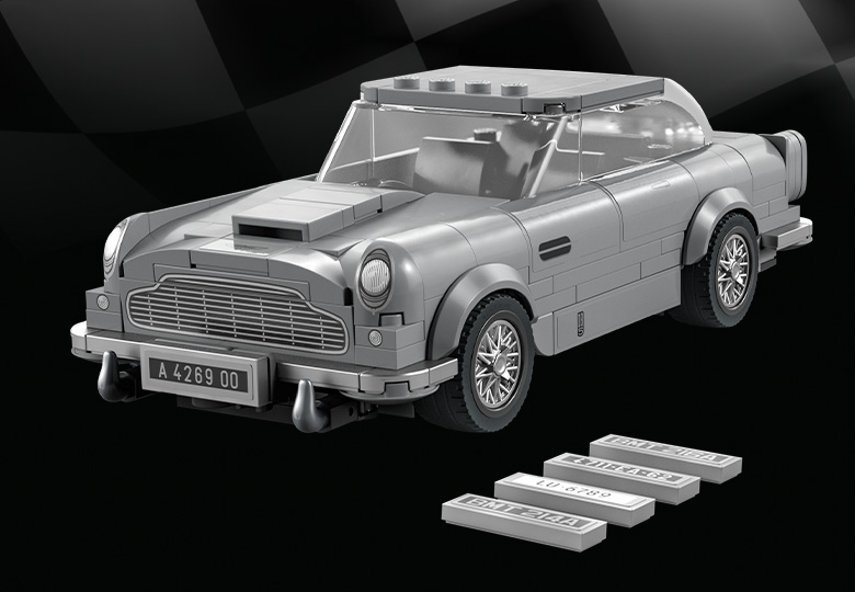 James bond discount lego aston martin