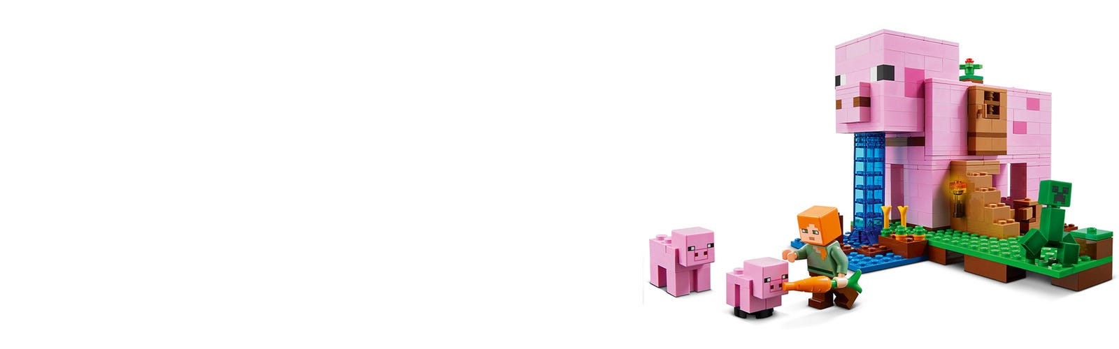 Das Schweinehaus 21170 LEGO® | Shop Minecraft® Offizieller | DE