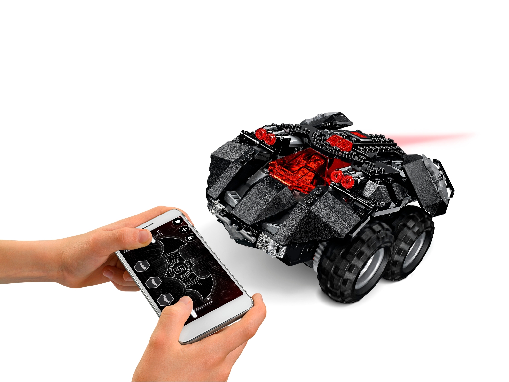 App-Controlled Batmobile 76112 | Powered UP | Buy online at the
