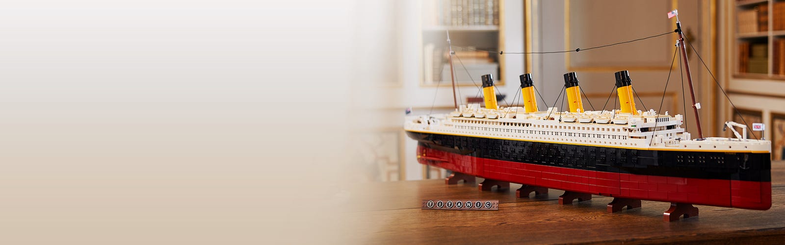 LEGO's new Titanic scale model is its biggest ever set
