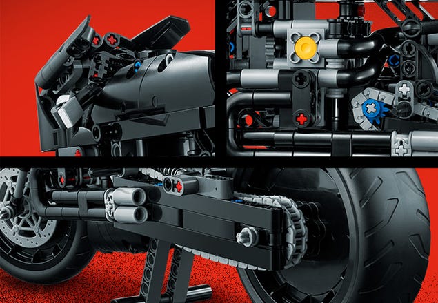 LEGO Technic 42155 Le Batcycle de Batman, Construction de Maquette, Jouet  de Moto, Collection - Zoma