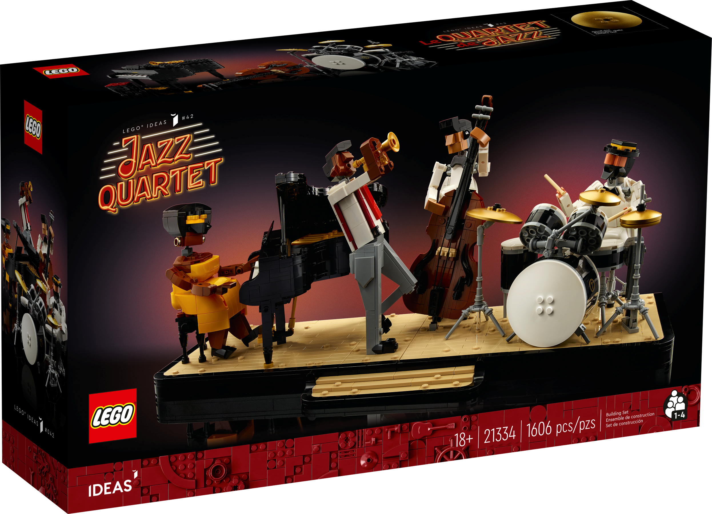 Jazz Quartet 21334 | Ideas | Buy online at the Official LEGO® Shop GB