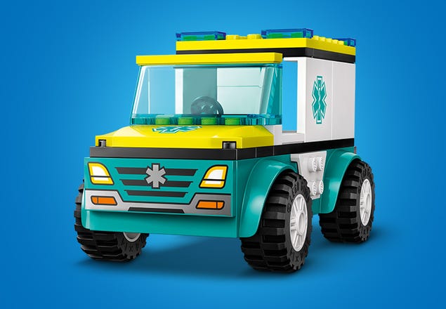LEGO 60403 - Ambulanza Di Emergenza E Snowboarder a 19,99 €