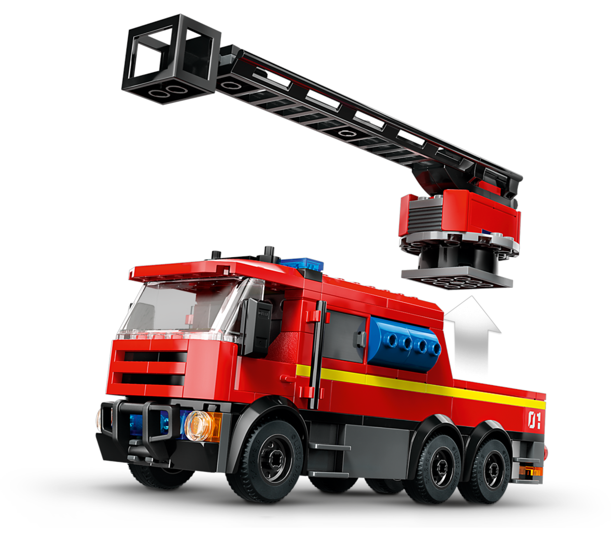 LEGO® City - La caserne et le camion de pompiers - Brault