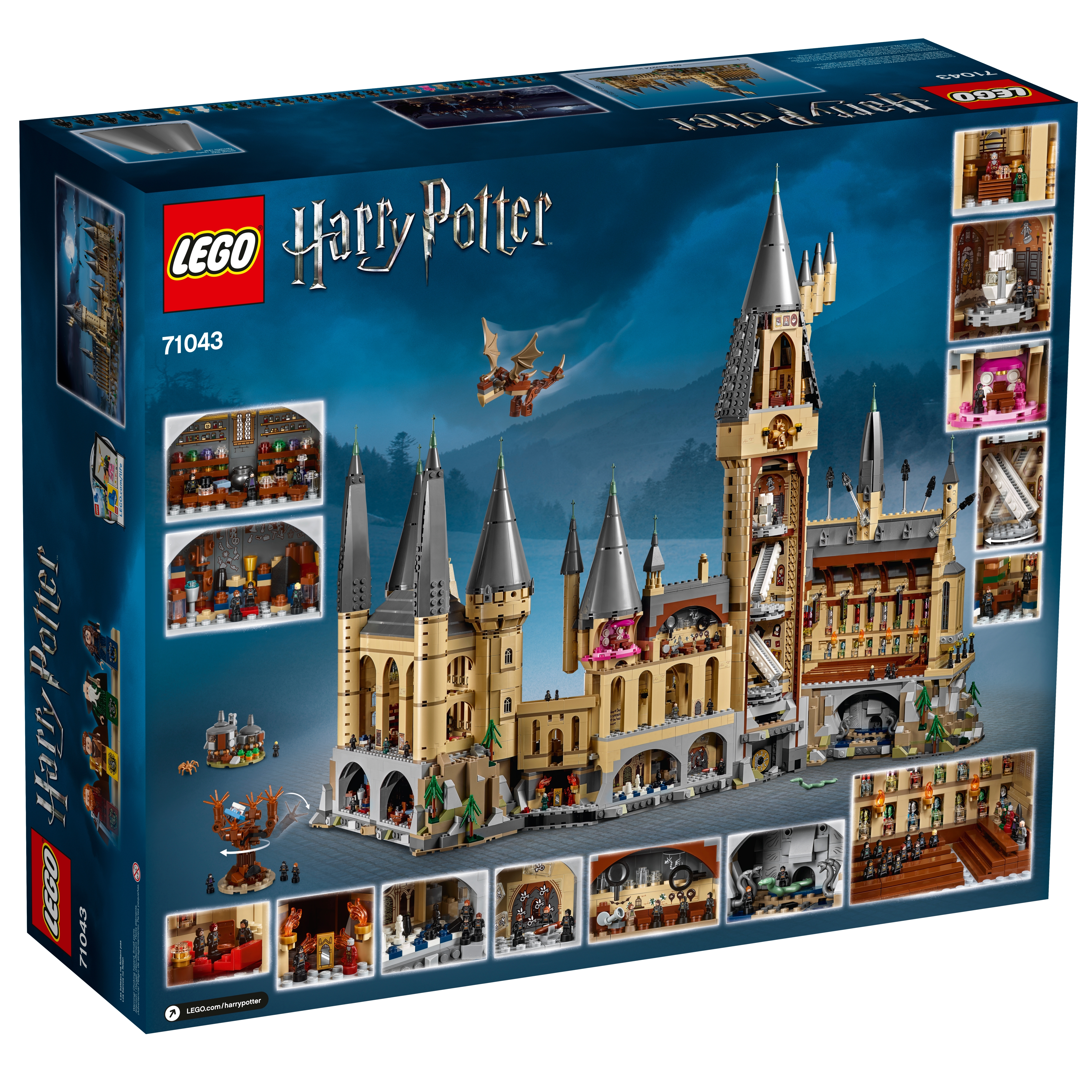 Completed Hogwarts 3D Puzzle : r/harrypotter