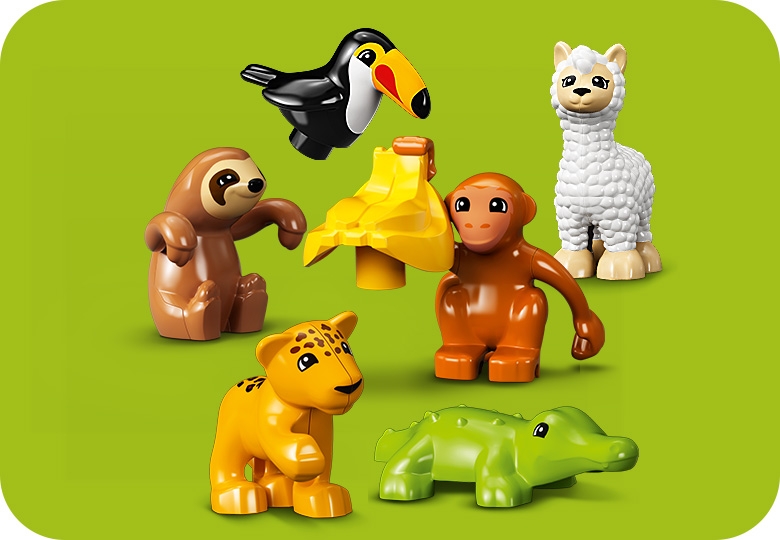 Wild Animals of South America 10973 | DUPLO® | Buy online at