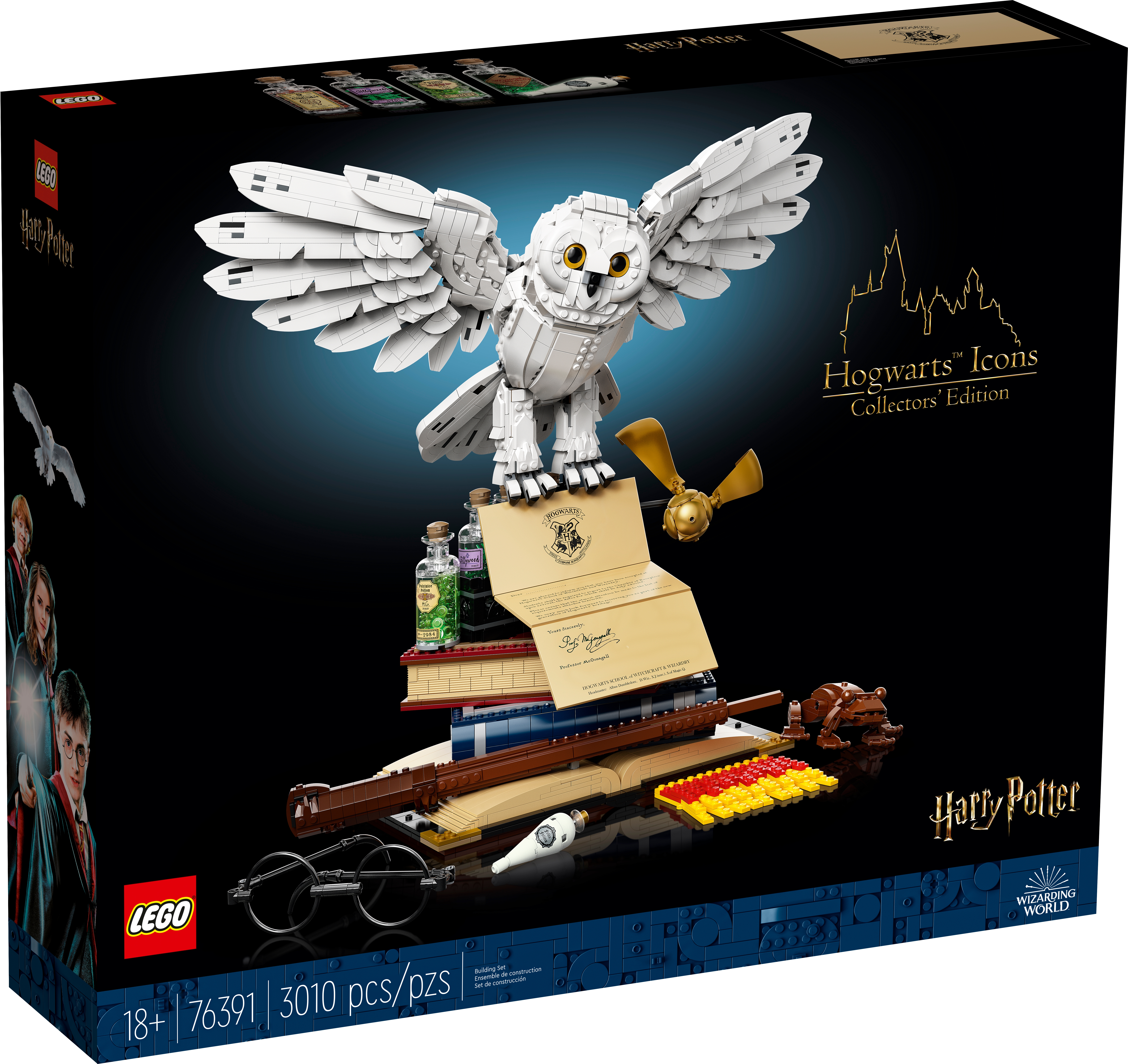 Achat HARRY POTTER - Figurine Harry Potter & Hedwig - Harry Potter
