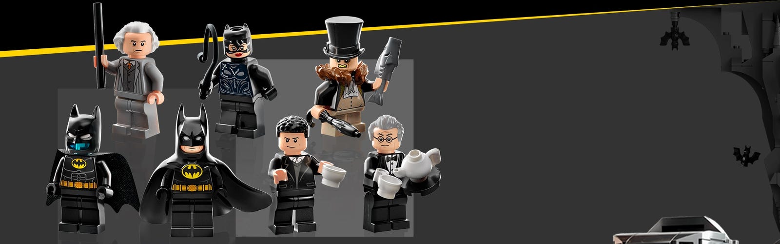 LEGO's Shadow Box Recreates the Batcave from Batman Returns