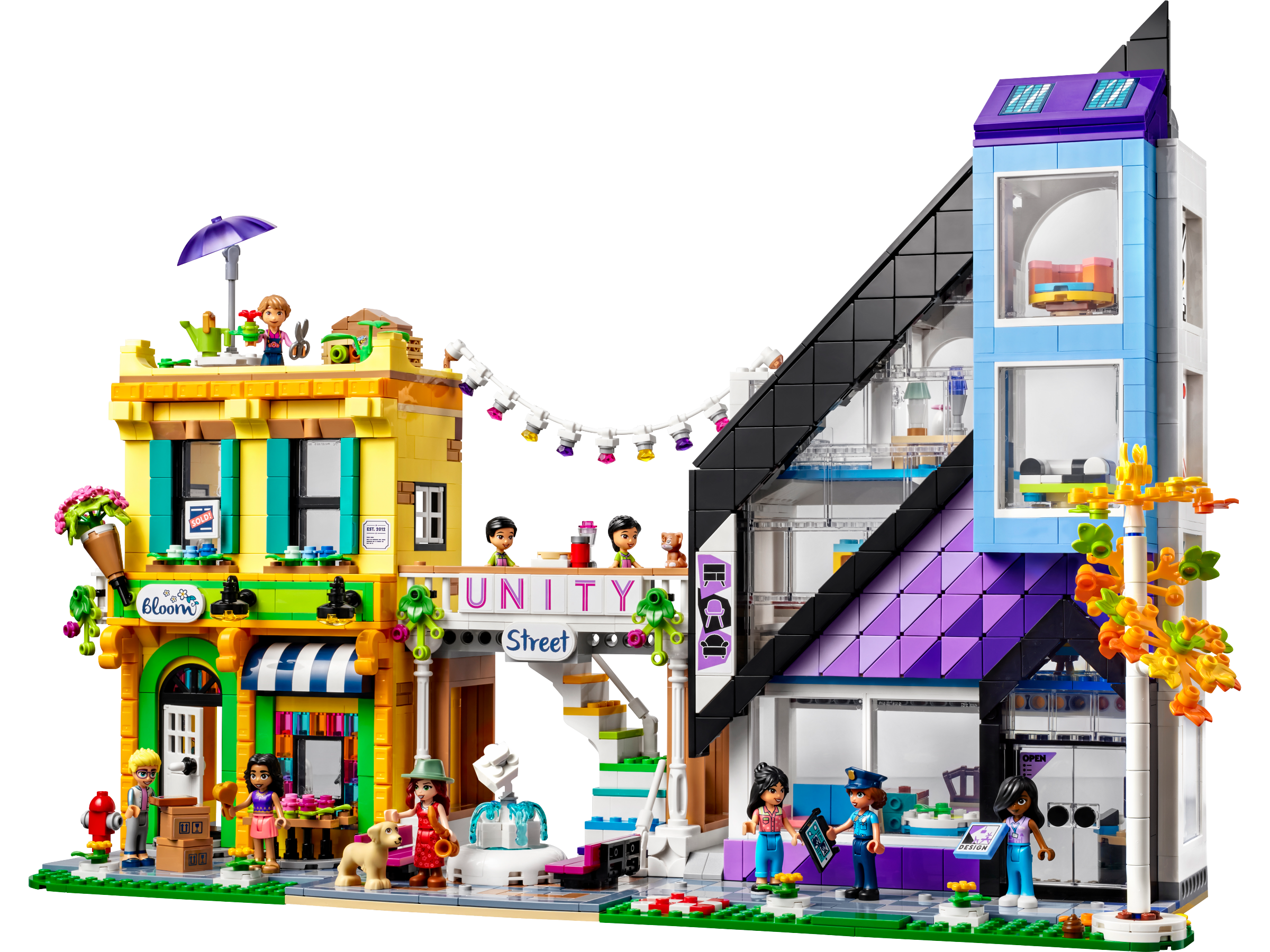 Onnodig Volwassen bovenste Bloemen- en decoratiewinkel in de stad 41732 | Friends | Officiële LEGO®  winkel BE