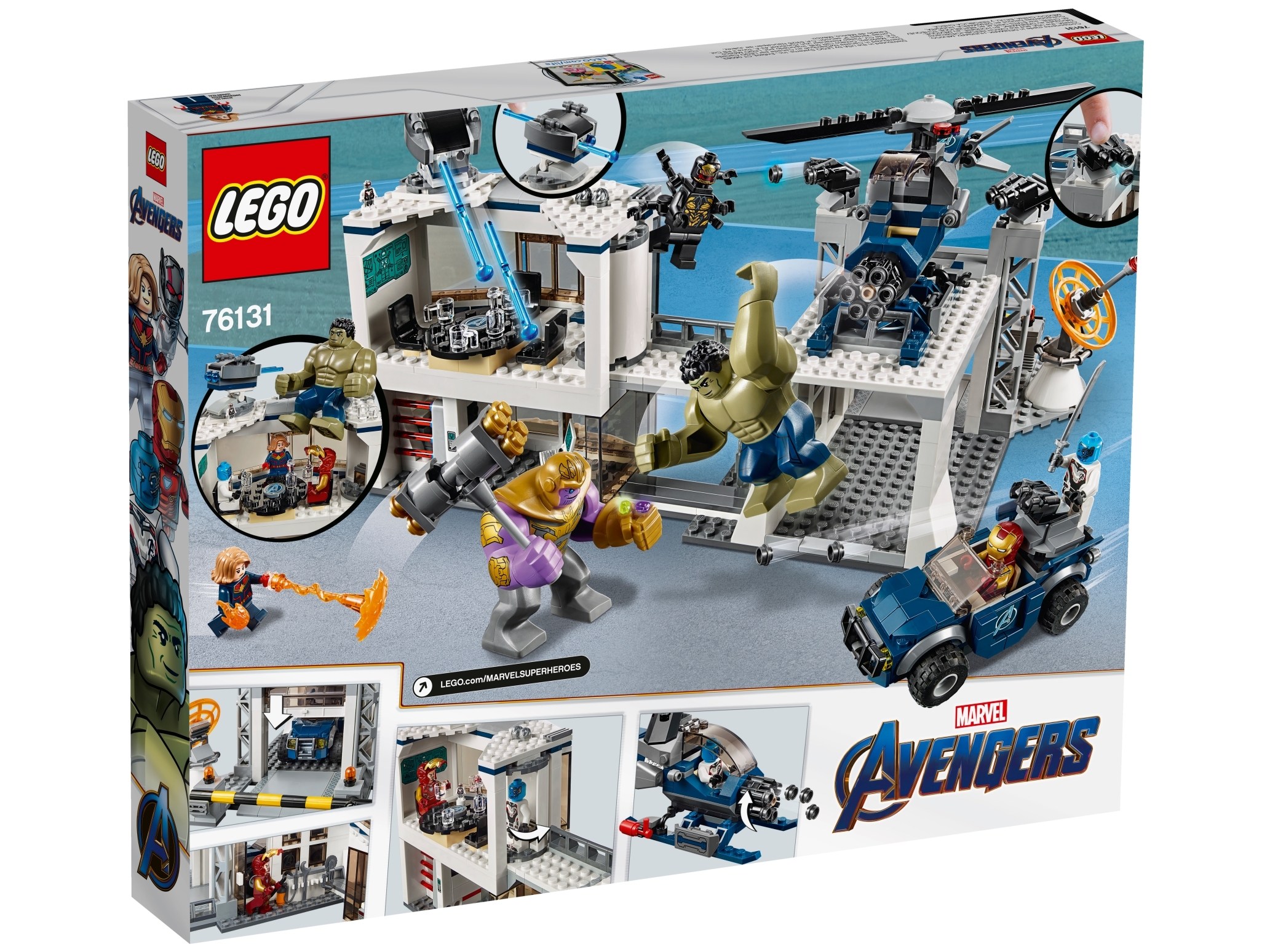 Avengers Compound Battle 76131 | Marvel | Buy online at the