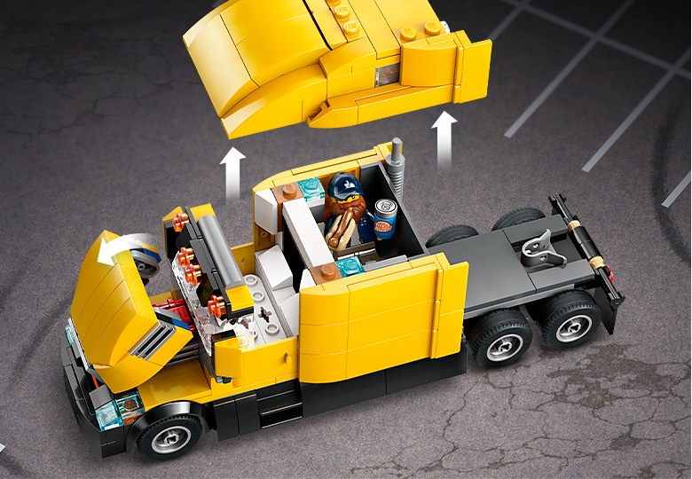 Yellow Delivery Truck 60440 City Buy online at the Official LEGO Shop US