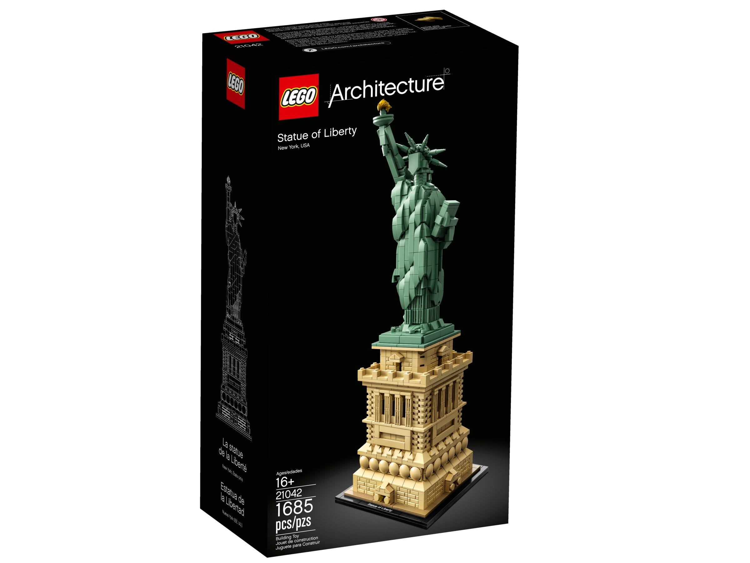 Statue of Liberty 21042 US | Official | Architecture online Shop LEGO® at the Buy