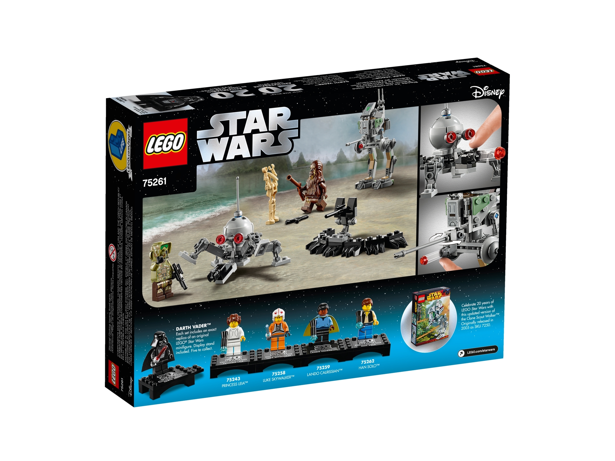 Scout Walker™ 20th Anniversary 75261 | Star Wars™ | Buy online at the LEGO® Shop US