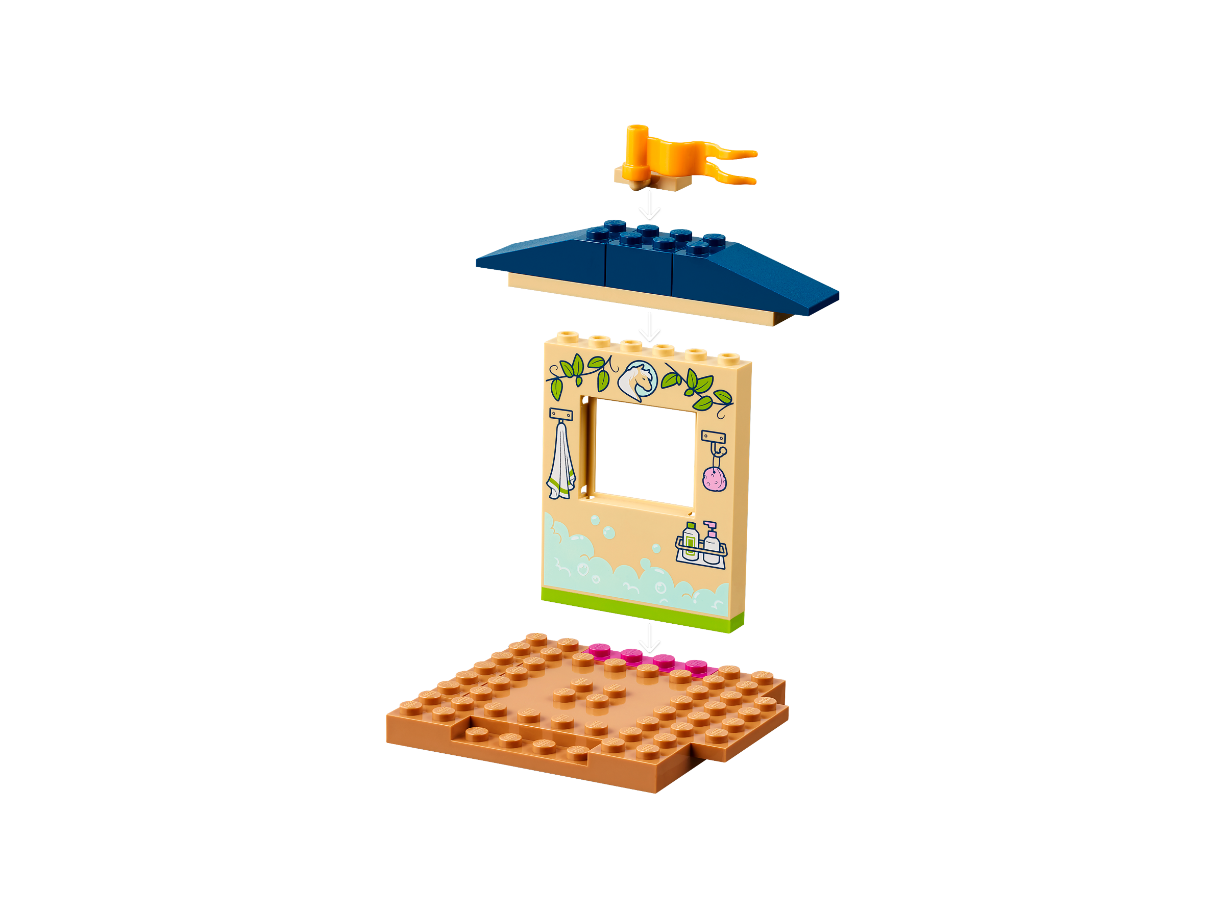 Pony-Washing Stable 41696 at Shop the Official US LEGO® Buy Friends online | 
