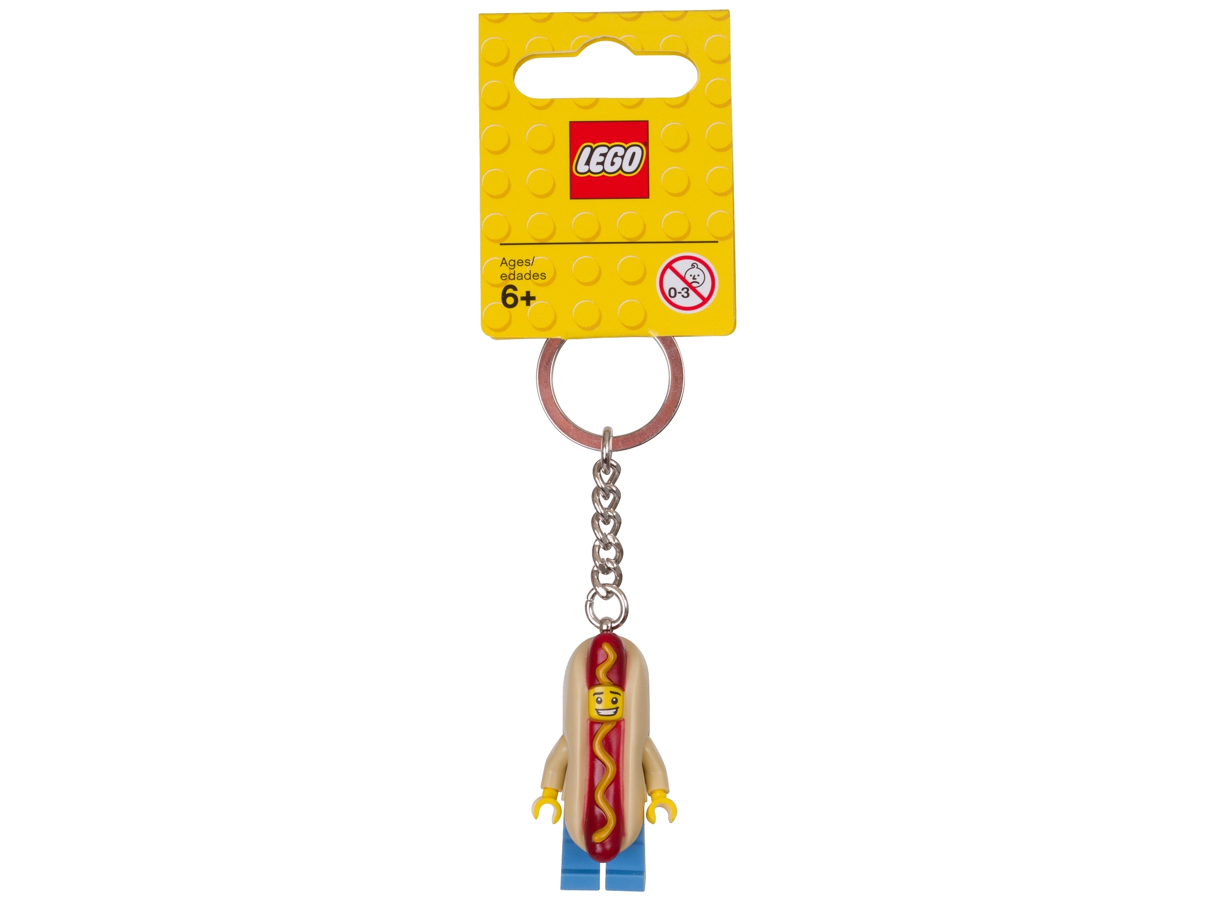 LEGO® Hot Dog Guy Key Chain 853571 | Other | Buy online at the Official  LEGO® Shop US