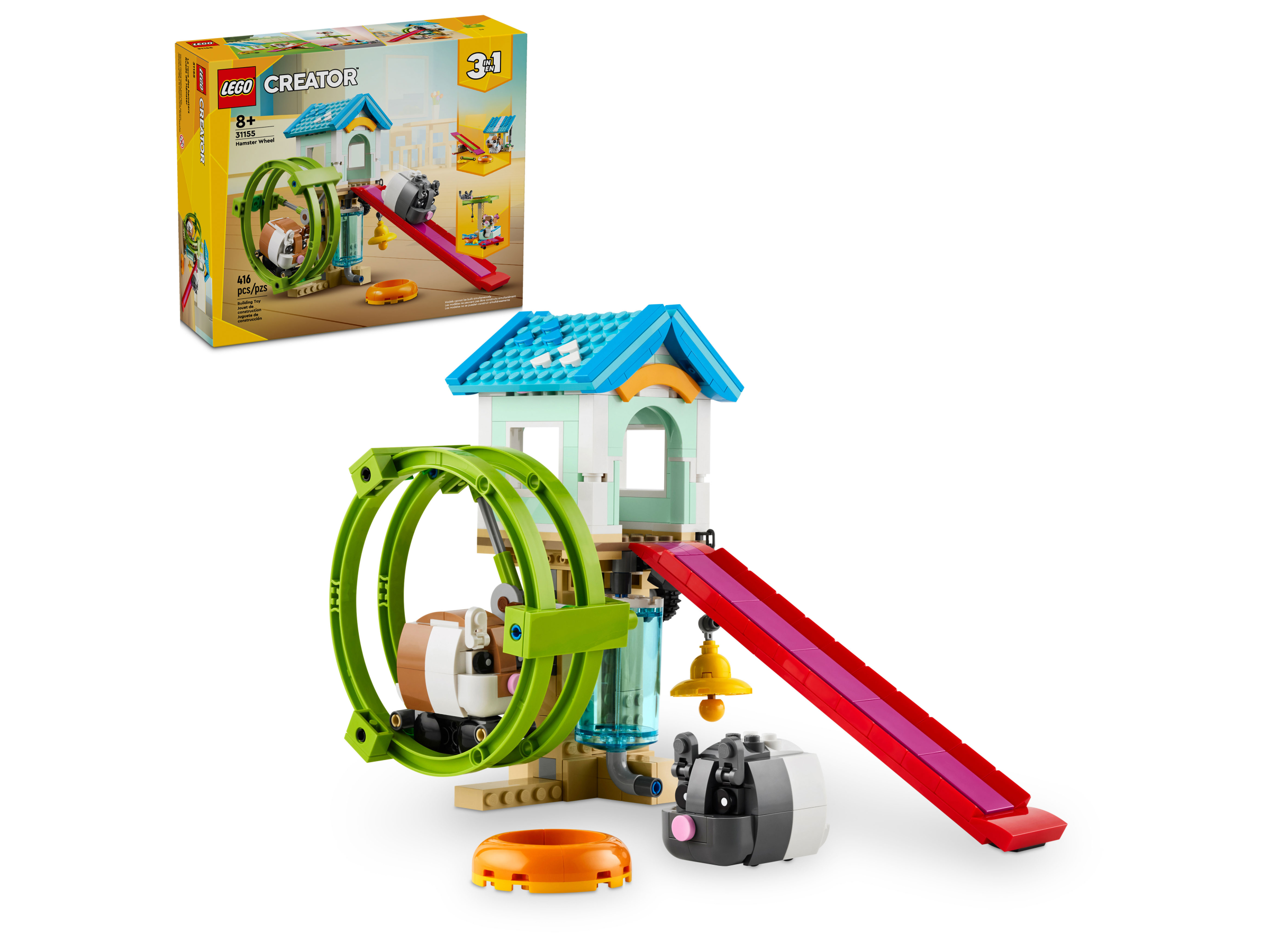 Hamster Wheel 31155 | Creator 3-in-1 | Buy online at the Official LEGO®  Shop US