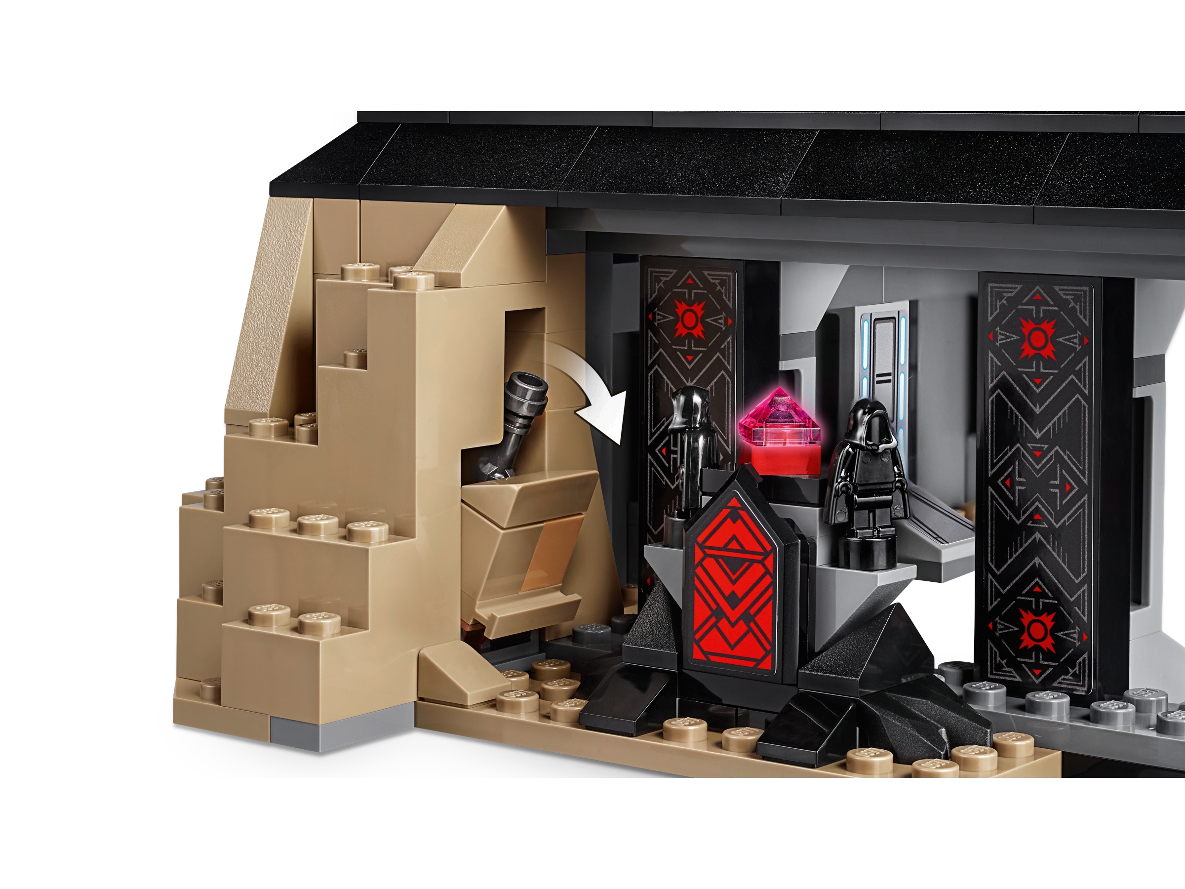 darth vader's castle lego set