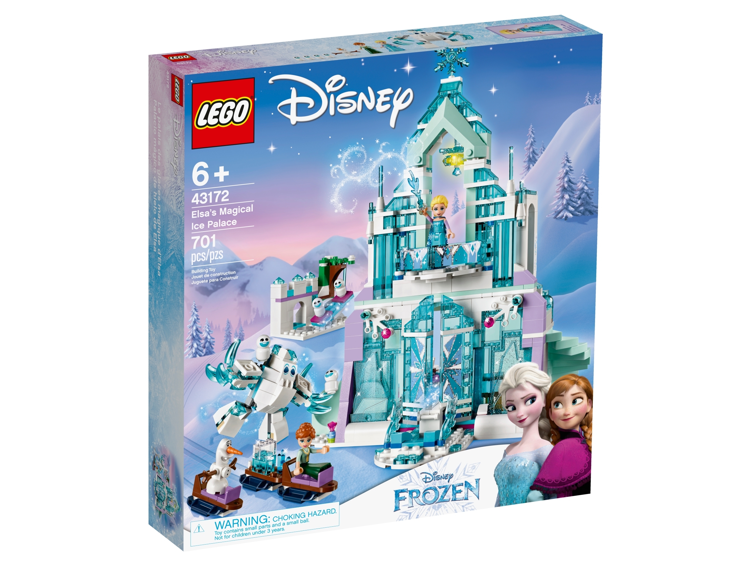 Le château de glace de la Reine des Neiges : une version LEGO