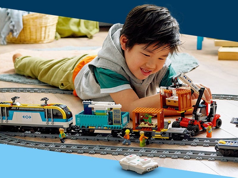 LEGO CITY 60198 Cargo Train Speed Build for Collecrors