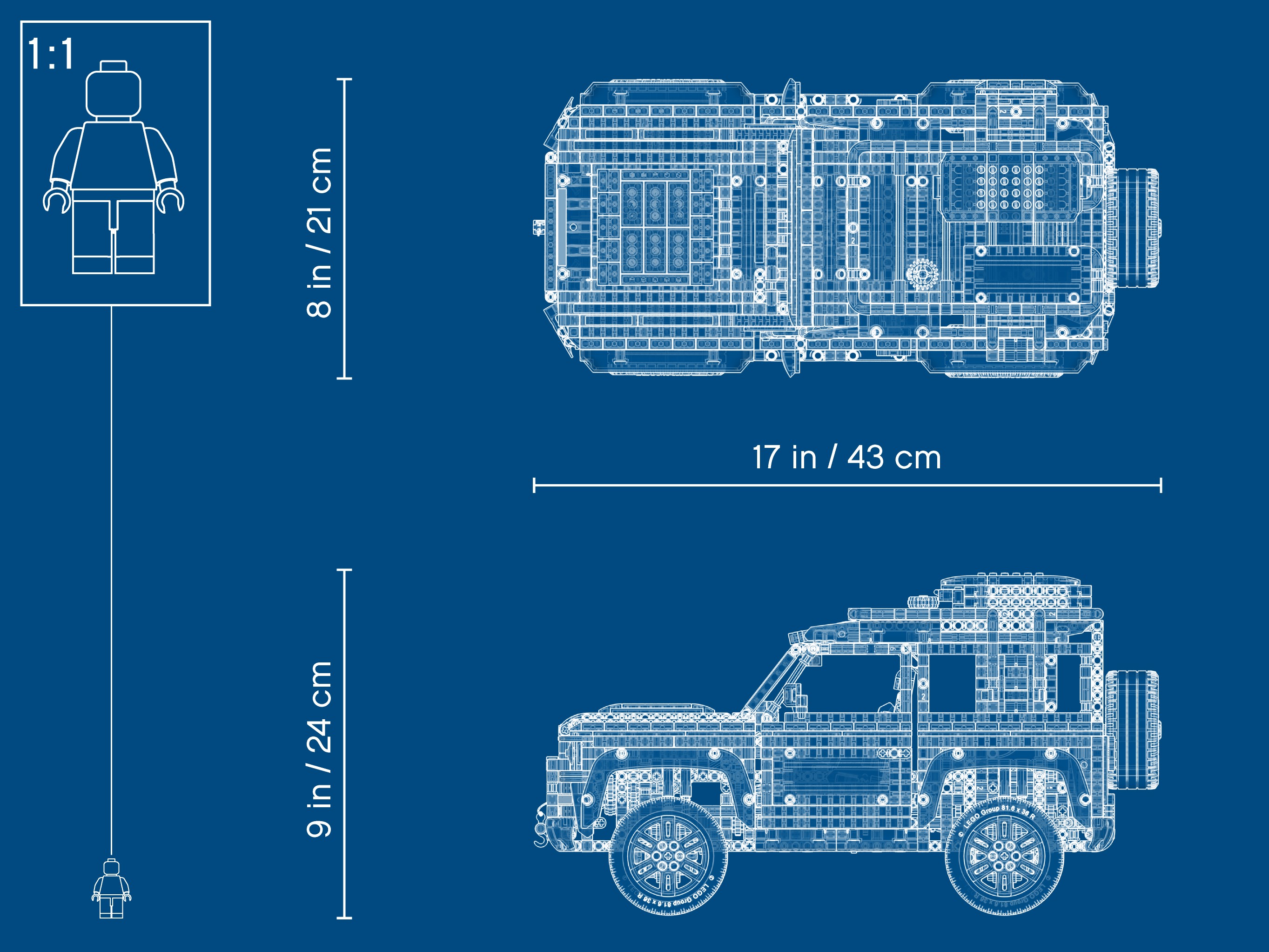 Land Rover Defender 42110, Technic™