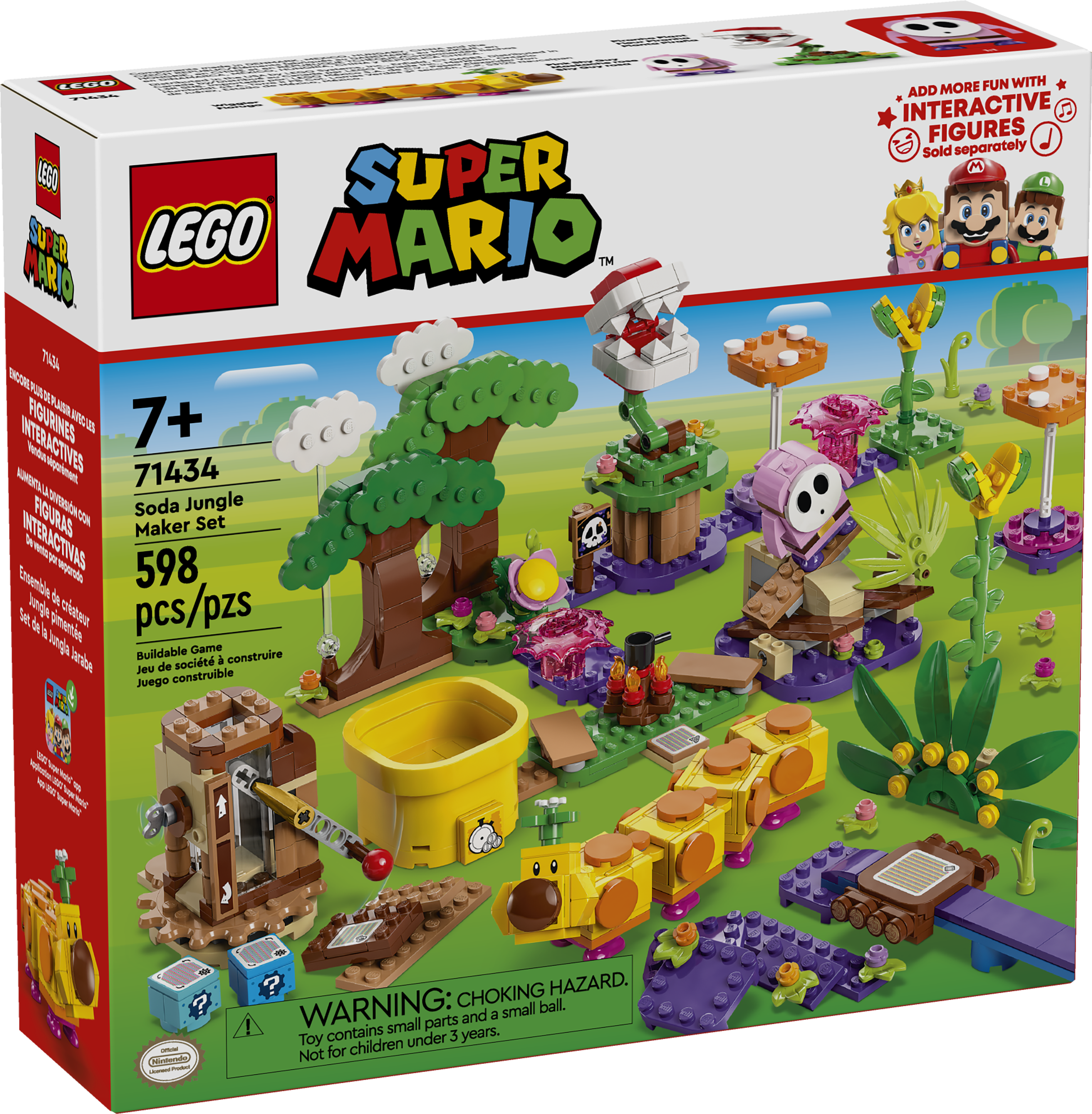 Soda Jungle Maker Set 71434 | LEGO® Super Mario™ | Buy online at the  Official LEGO® Shop US