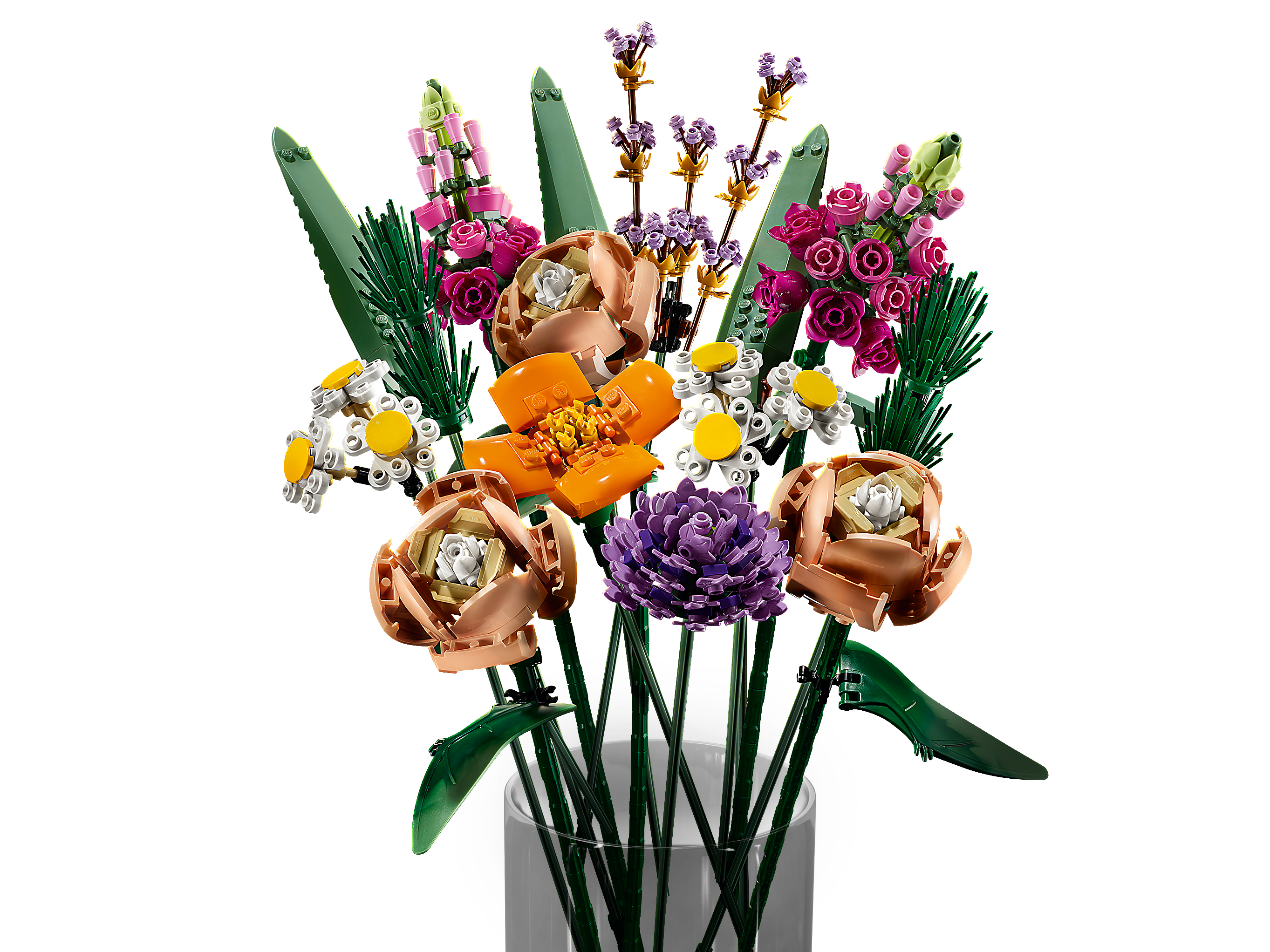 Vase Pour Lego 10280 Creator Expert Bouquet Fleur Bouquet Lego