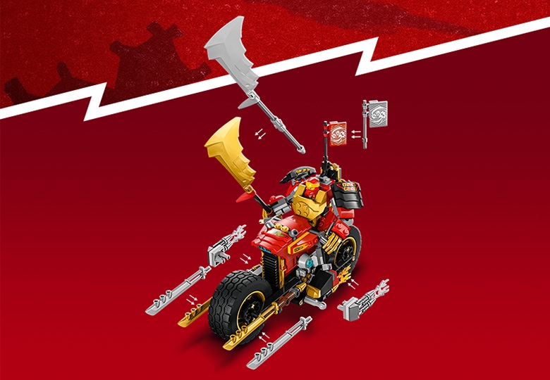 Kai’s Mech Rider EVO 71783 | NINJAGO® | Buy online at the Official LEGO®  Shop US