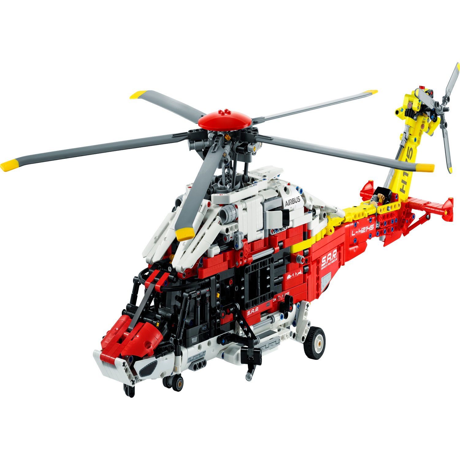 Acheter en ligne LEGO Technic L'hélicoptère de secours Airbus H175 (42145)  à bons prix et en toute sécurité 