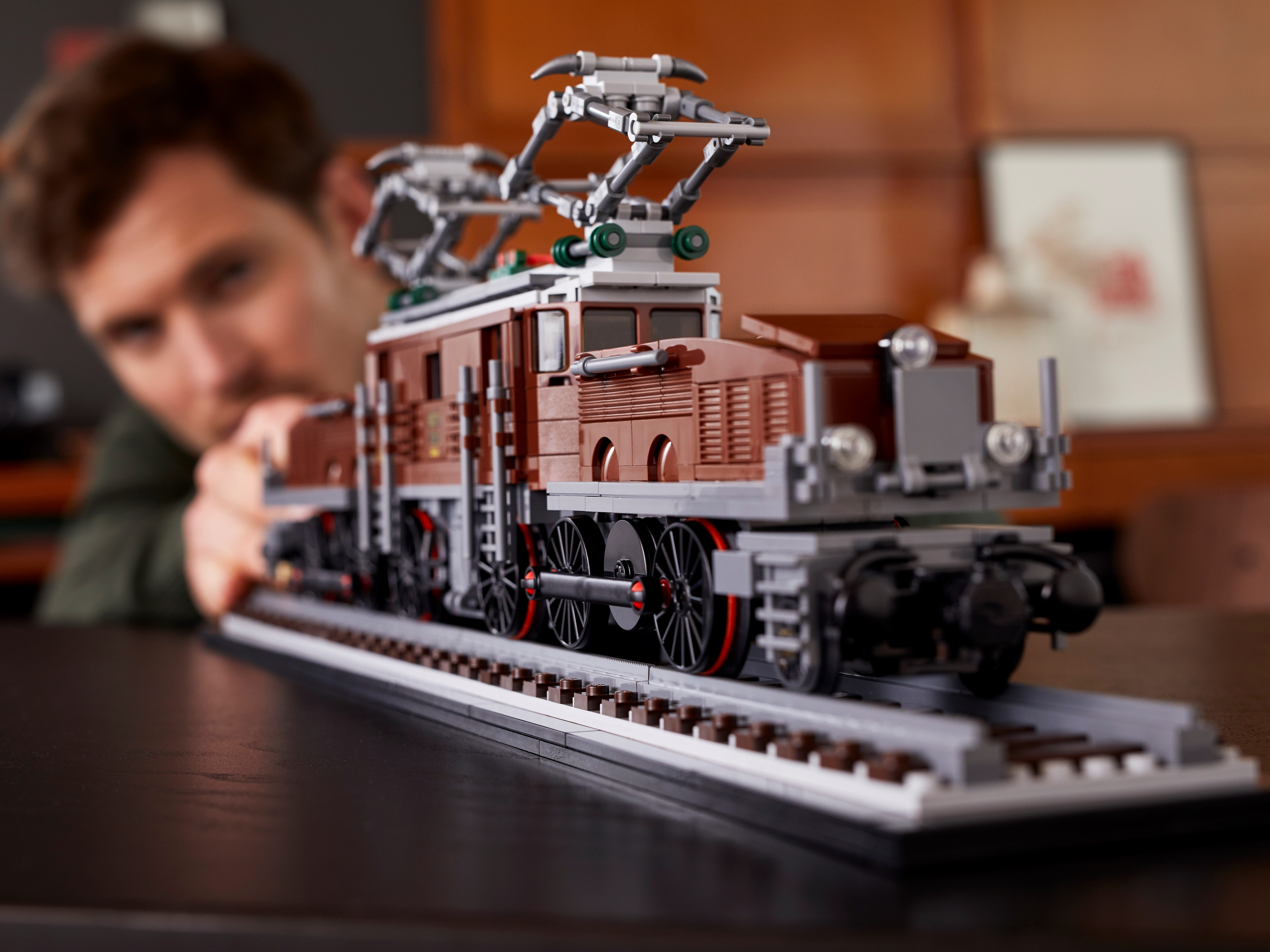 10277 Crocodile Locomotive is the newest LEGO train set for adults