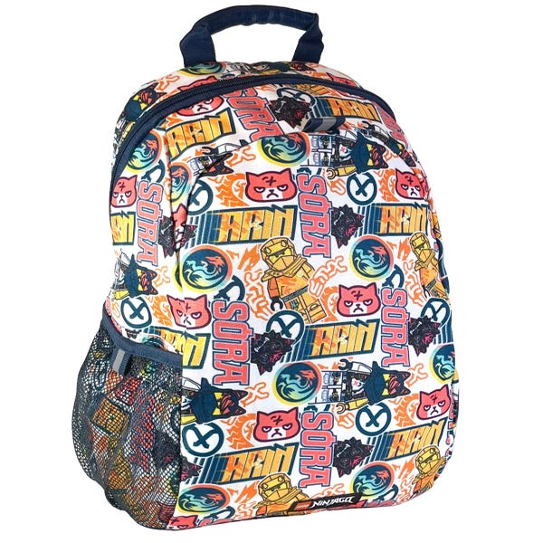 Harry Potter 5 Piece 16 Backpack & Lunch Bag Set, School Bookbag, Blue