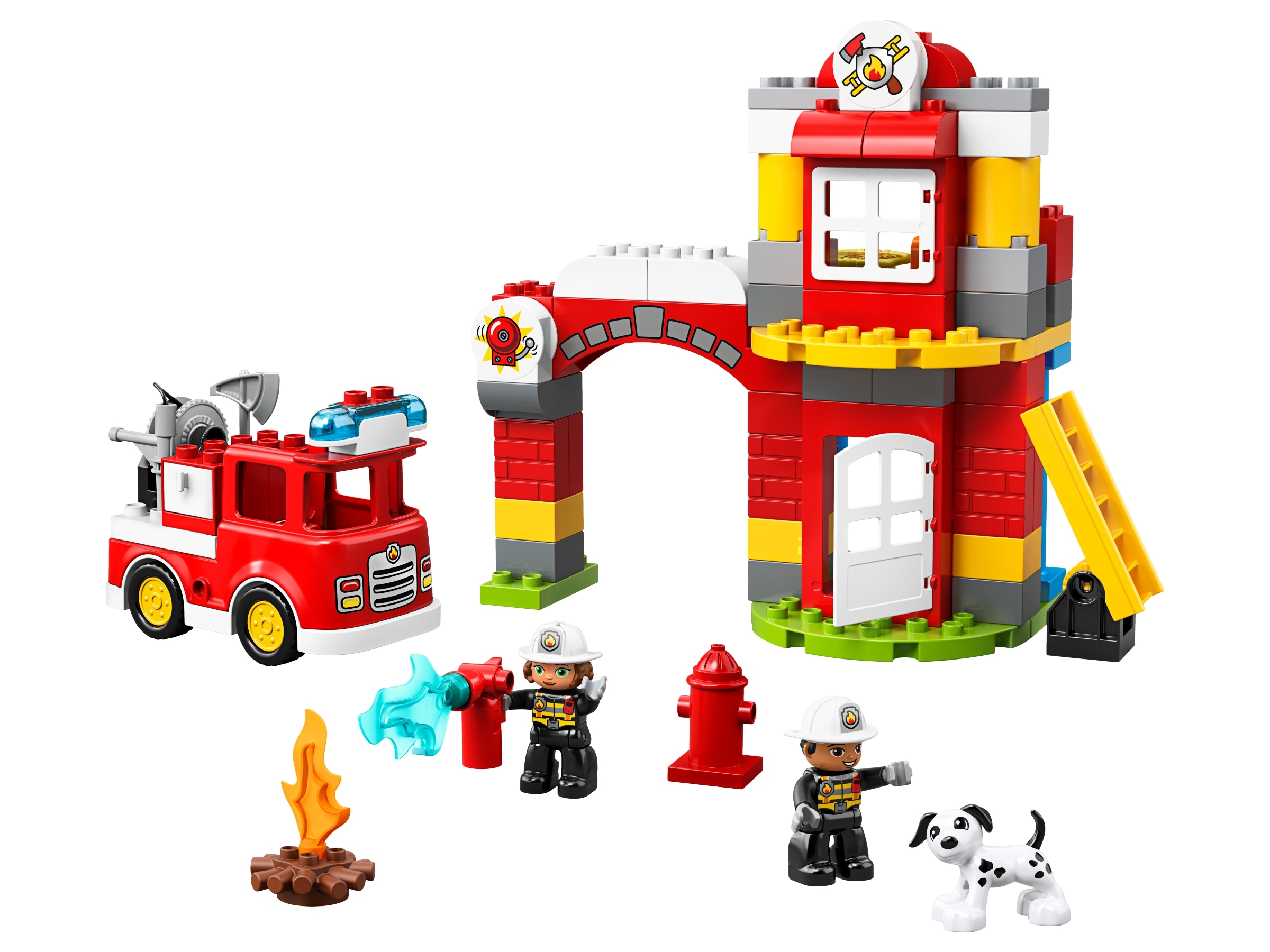 duplo fire engine instructions