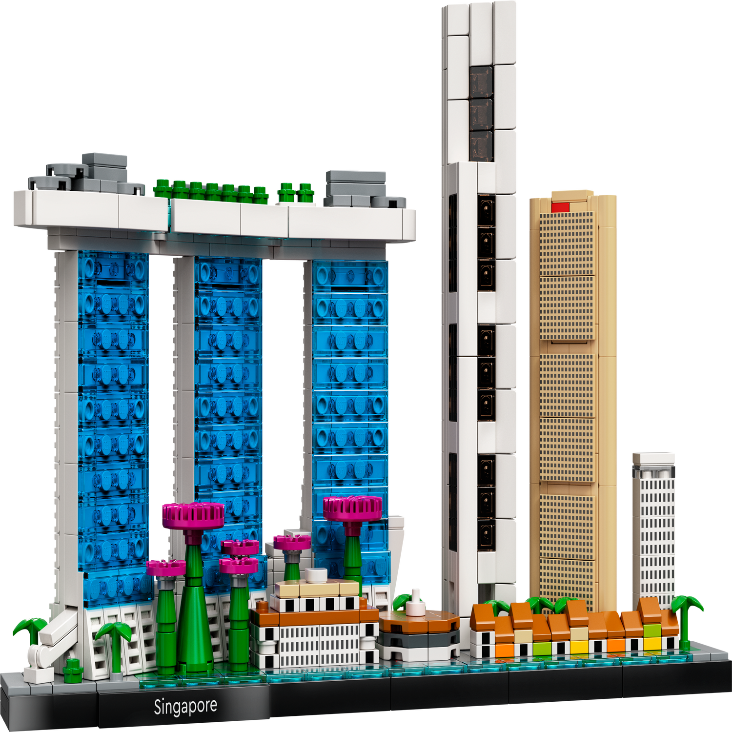  LEGO Architecture Singapore 21057 Building Set