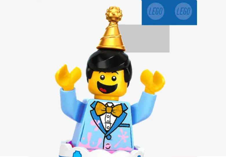 happy lego man