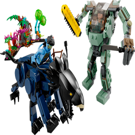 Neytiri og thanator mod Quaritch i AMP-dragt - 75571 - LEGO® Avatar