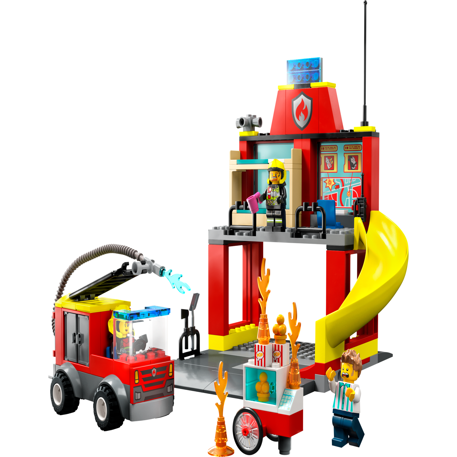 Brandstation brandbil 60375 | City | Officiel LEGO® DK