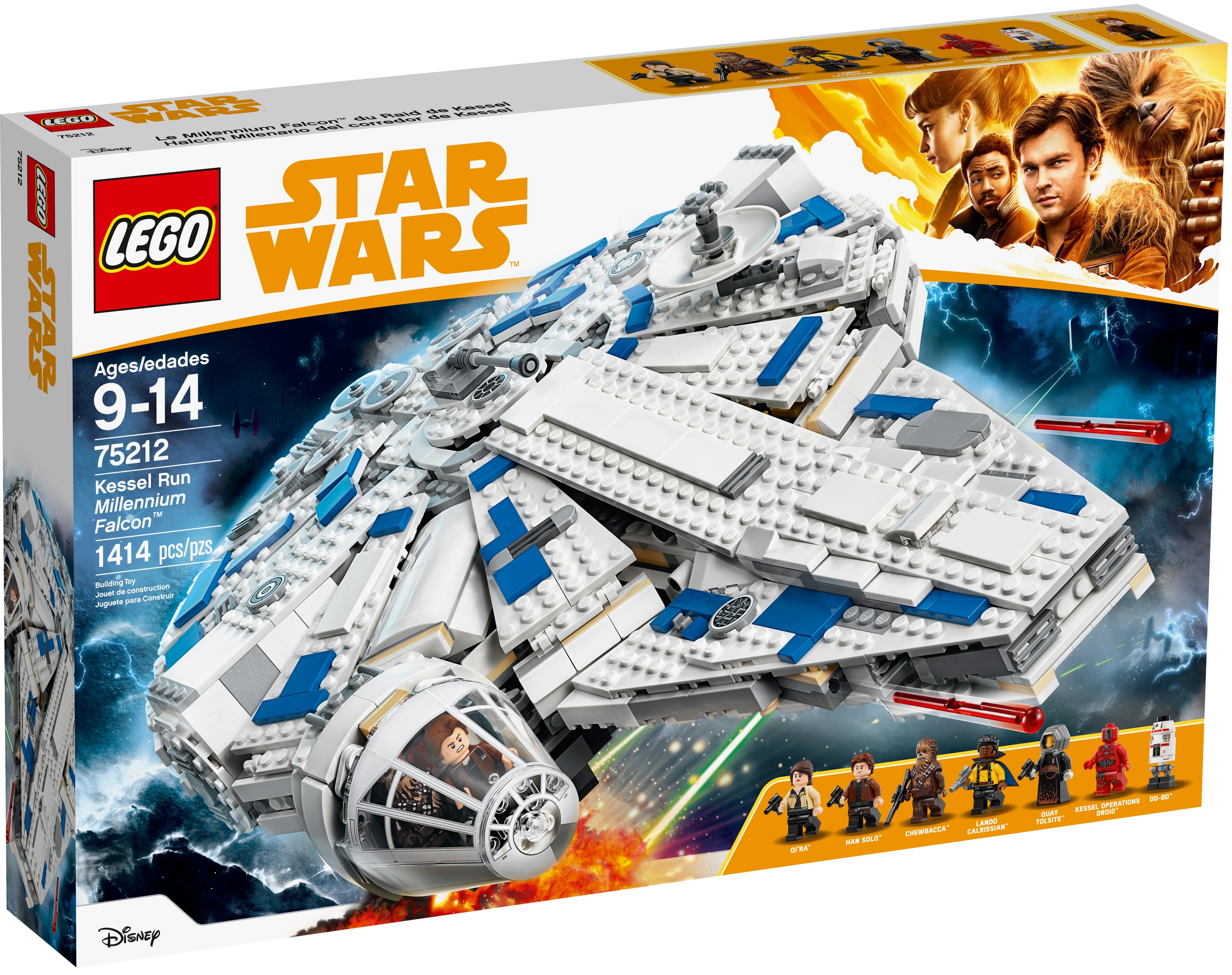 Lego Star Wars 912280 Faucon Millenium emballé